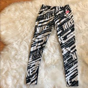 Nike graffiti leggings